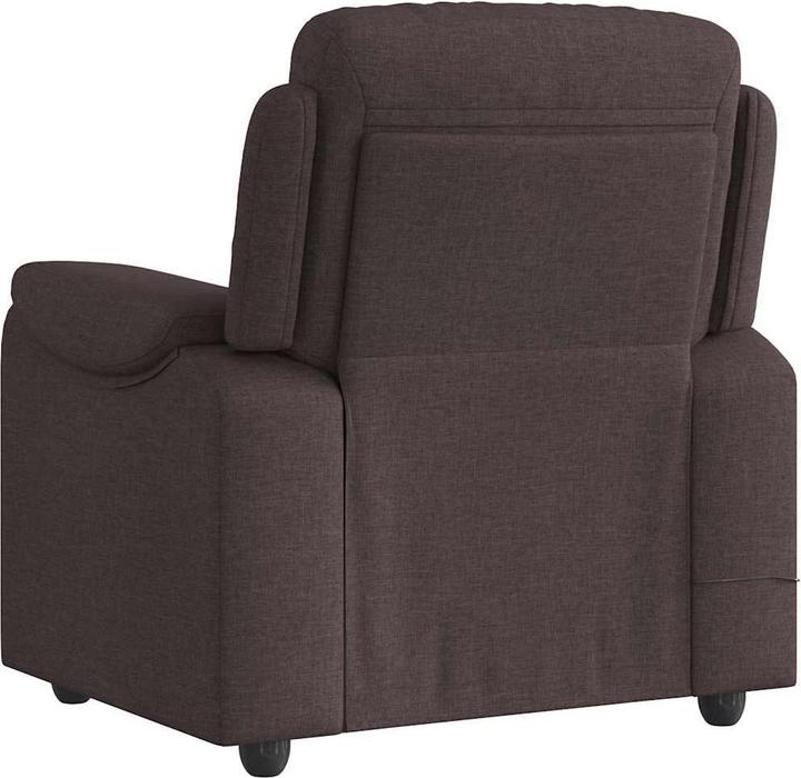 Produktbild VidaXL Massagesessel Dunkelbraun Stoff Massage TV-Sessel