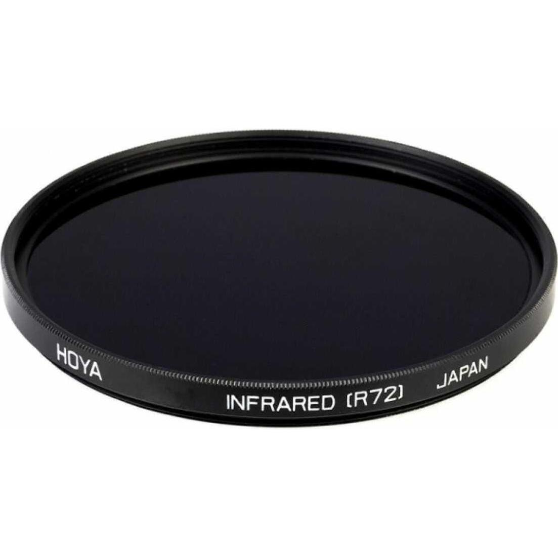 Hoya R72 Infrarot Filter (72 mm, Infrarot durchlass Filter, 72 mm), Objektivfilter, Schwarz