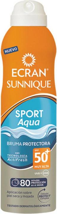 Produktbild Ecran SUNNIQUE SPORT AQUA bruma protectora SPF50+ 250 ml (Sonnenspray, SPF 50, 250 ml)
