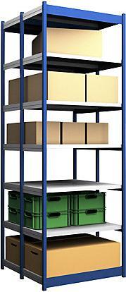 Produktbild kaiserkraft Stabil-Steckregal, doppelseitig