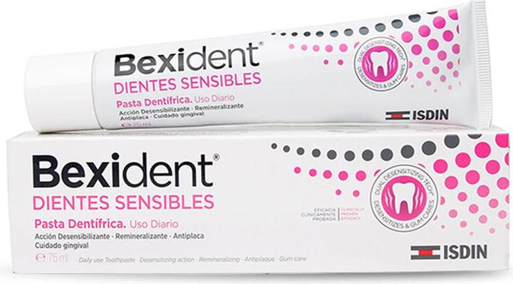 Image du produit Isdin Dentifrice Bexident Sensitive (75 ml)