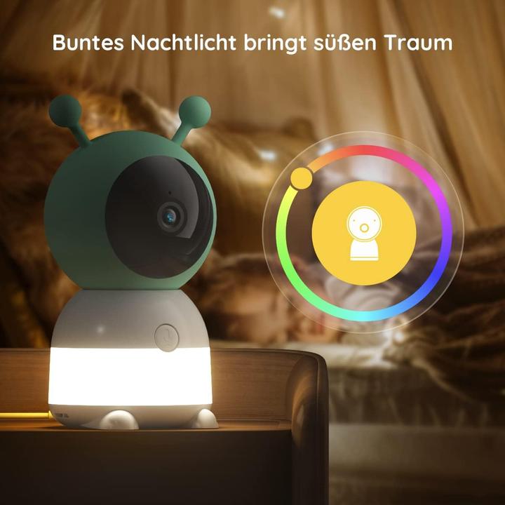 Produktbild Boifun Babyphone mit 2 Kameras und 2K HD Bildqualität (Babyphone mit Kamera)