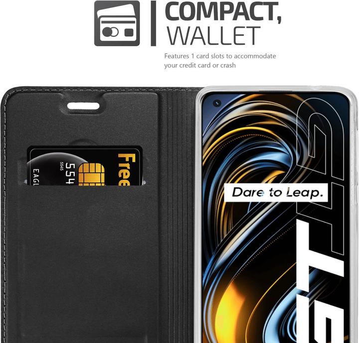 Actual product image Cadorabo Classy Book Case for Realme GT / GT Neo 2T / Q3 PRO (Realme GT Neo 2T, Realme Q3 Pro 5G)