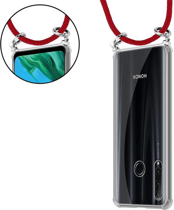 Produktbild Cadorabo TPU Handy Kette SILBER Cover
