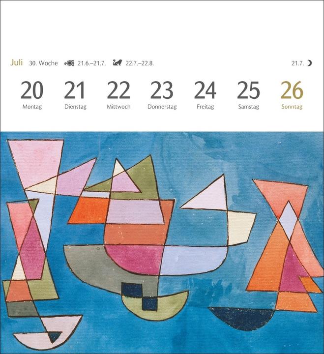 Produktbild Harenberg Kunstgenuss Postkartenkalender 2026 - Kalender mit 53 Kunstpostkarten