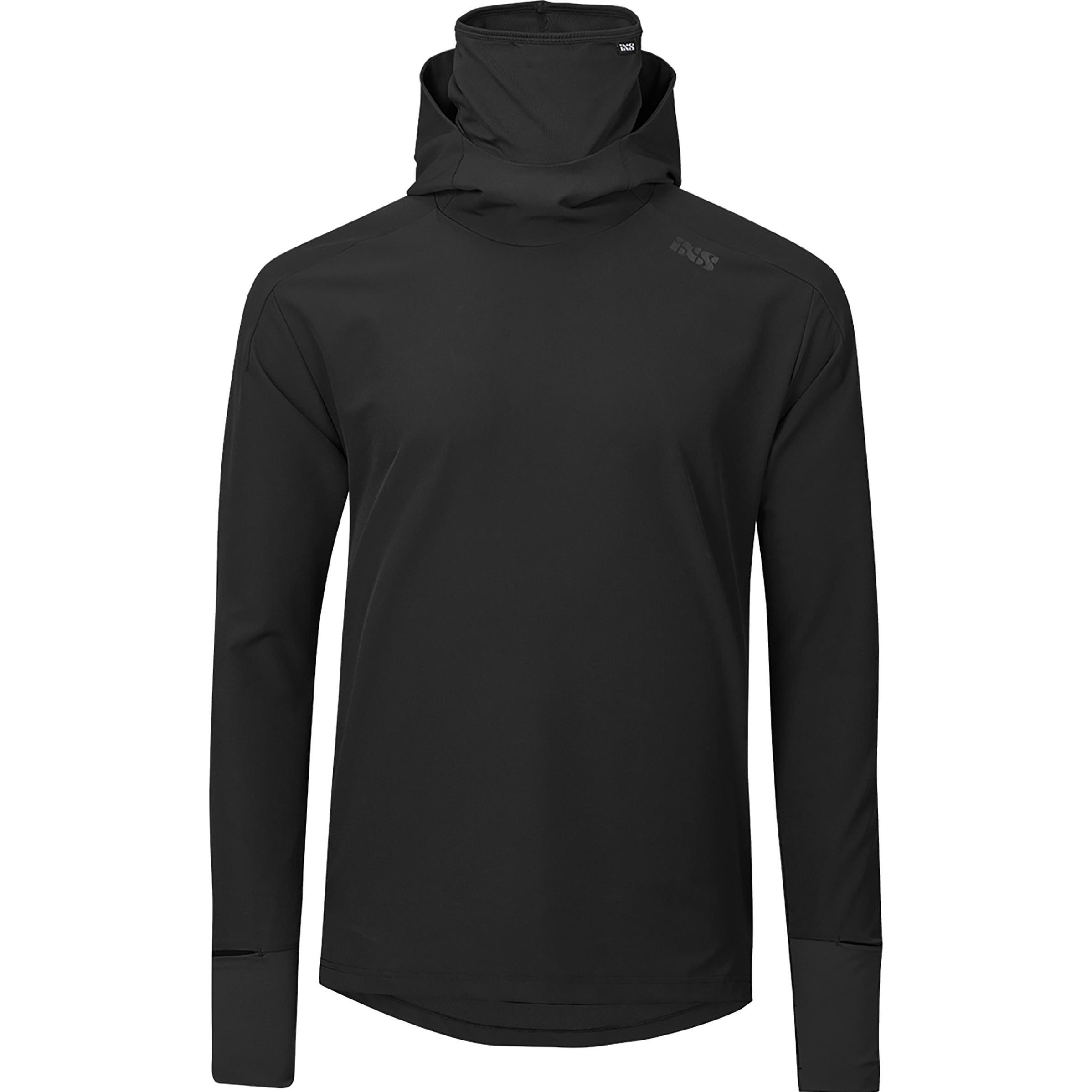 Thumbnail - iXS, Herren, Velotrikot, Carve Digger EVO hooded Jersey (XXL), Schwarz, XXL