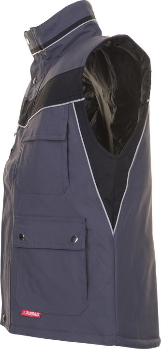 Productafbeelding Planam uniseks wintergilet PLALINE leisteen, zwart maat XS (XS)