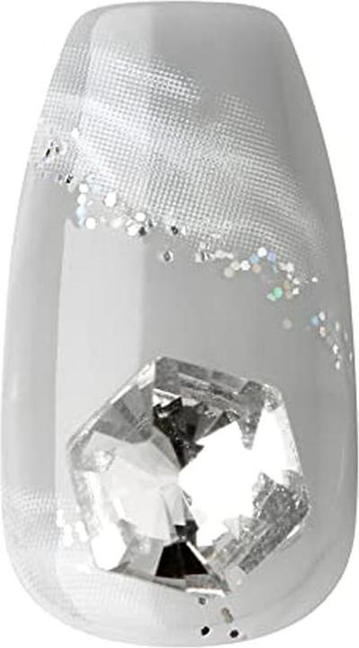 Immagine prodotto KISS Chiodi autoadesivi imPRESS Premium - Legacy 30 pezzi (Unghie artificiali, Grigio)