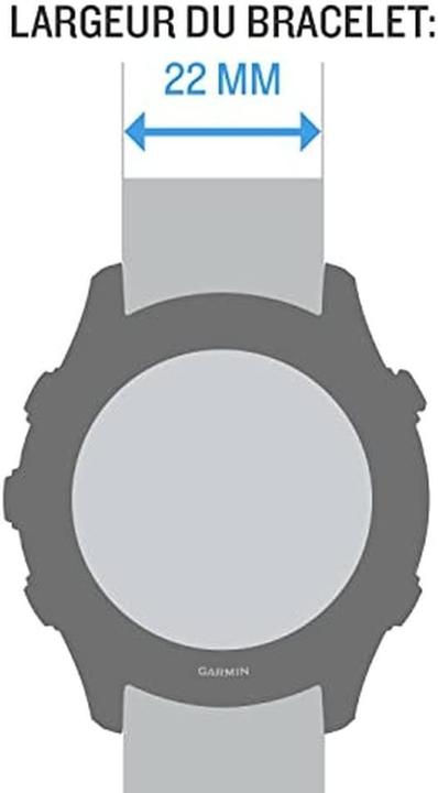Actual product image Garmin QuickFit wristband (22 mm, Nylon)