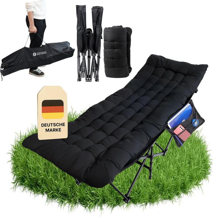 Produktbild Dönges Feldbett klappbar mit Matratze, 200kg mit Tragetasche