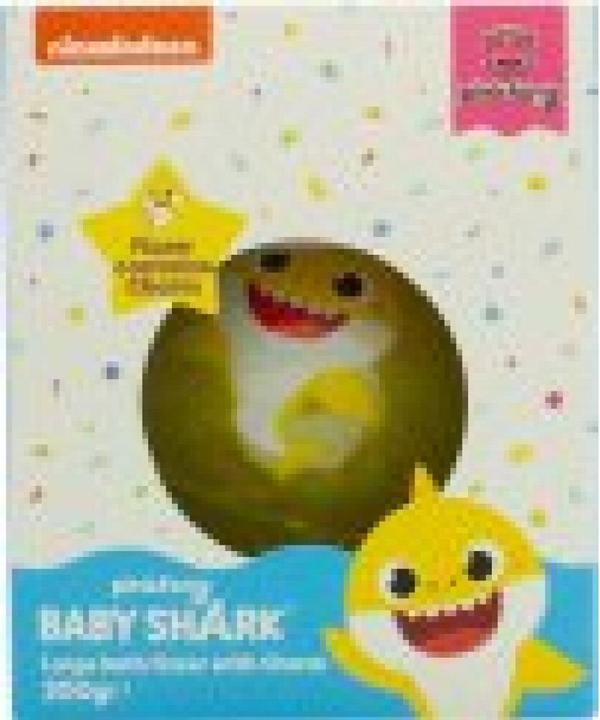 Actual product image Fragrances For Children Baby Shark Bath Fizzer Yellow (200 g)