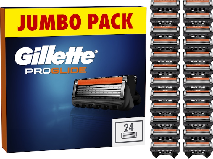 Gillette ProGlide Systemklingen 24er - Online Versandvariante Rasierklingen (24 x)