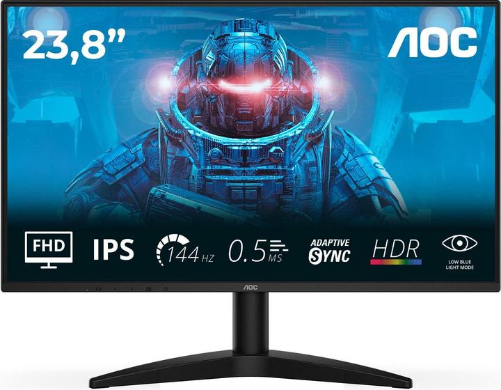 Produktbild AOC 24B36X - 24 Zoll Full HD Monitor, 0 (1920 x 1080 Pixel, 24")
