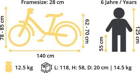 Produktbild Löwenrad Citybike (20")