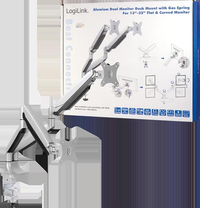 Image du produit LogiLink Support de bureau pour moniteur (Tables, 32", 9 kg)