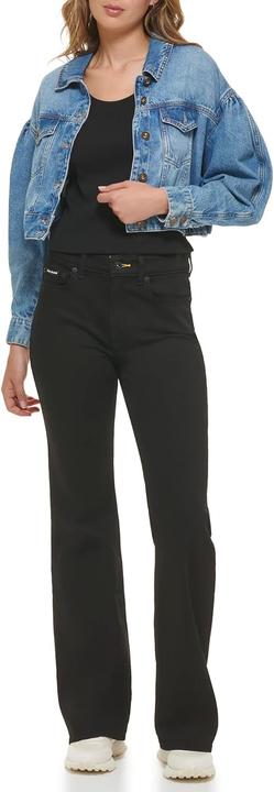 Actual product image DKNY Puff Sleeve Denim Jacket (XXS)