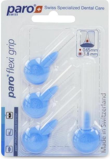 Actual product image Paro Flexi Grip 3.8mm hellblau fein (4 x, 3.80 mm)
