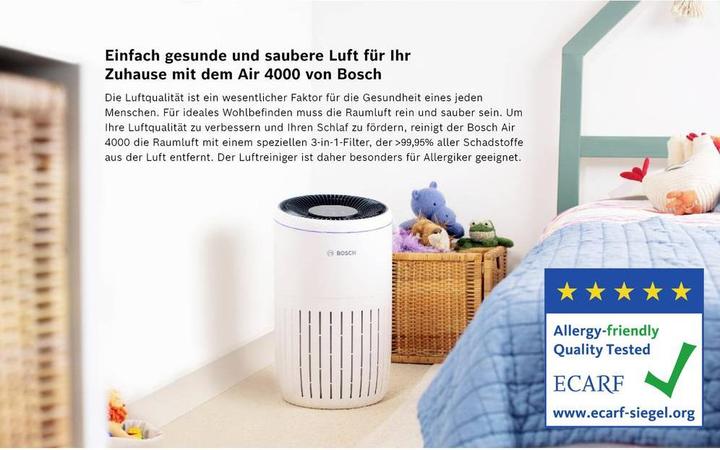 Actual product image Bosch Home Comfort Air 4000 (62 m²)