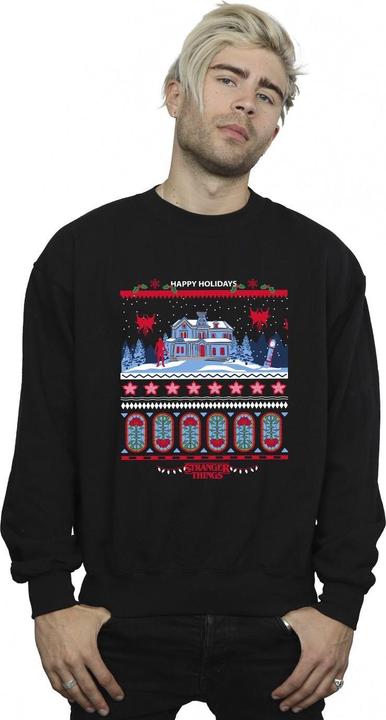 Produktbild Netflix Stranger Things Fair Isle Sweatshirt (S)