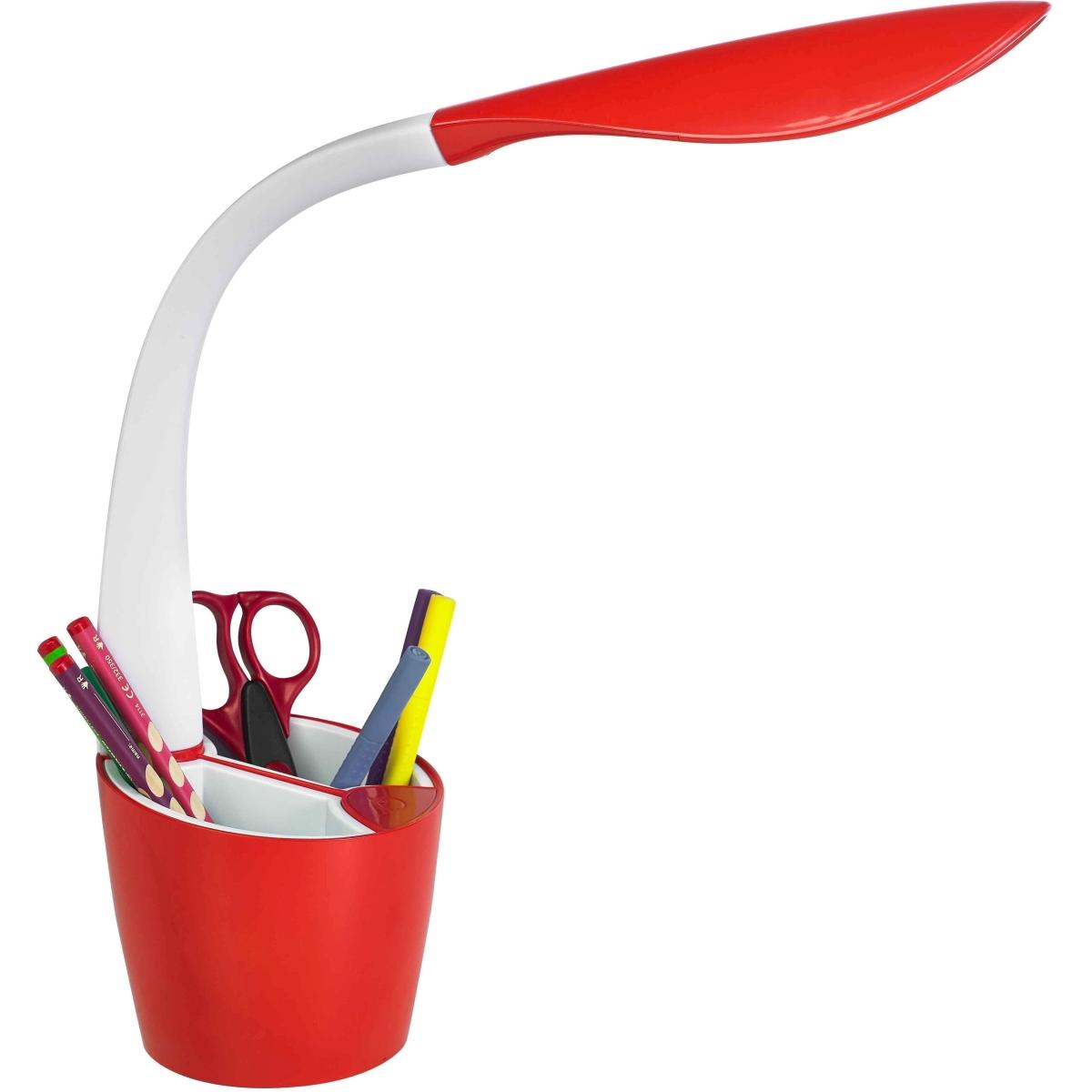 Alco, Tischlampe, LED-Tischleuchte 9059 rot-weiss