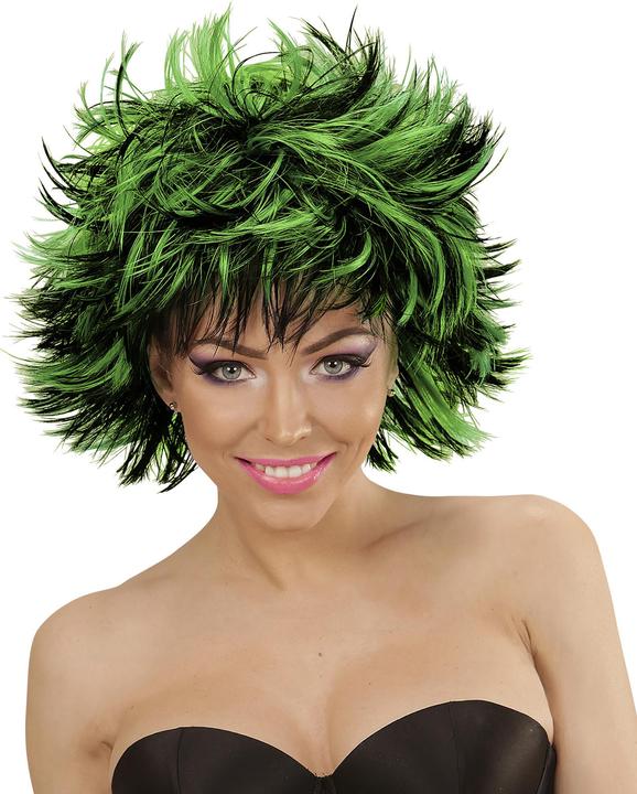 Immagine prodotto Widmann Parrucca discoteca in nero verde