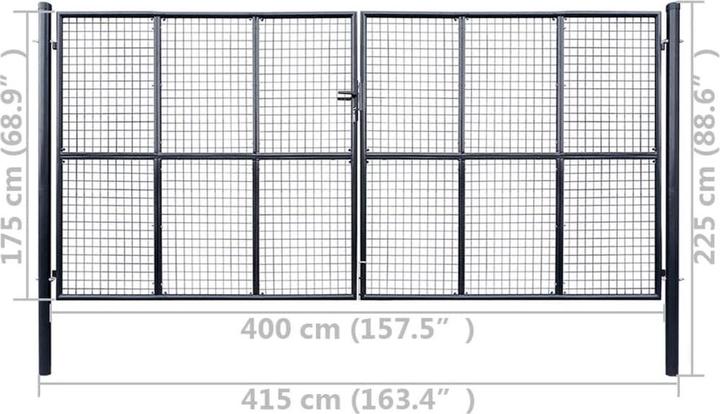 Produktbild vidaXL Gartentor