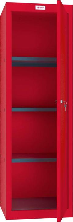 Productafbeelding Phoenix Safe Würfelspind 173l gross Türschloss rot (173 l)