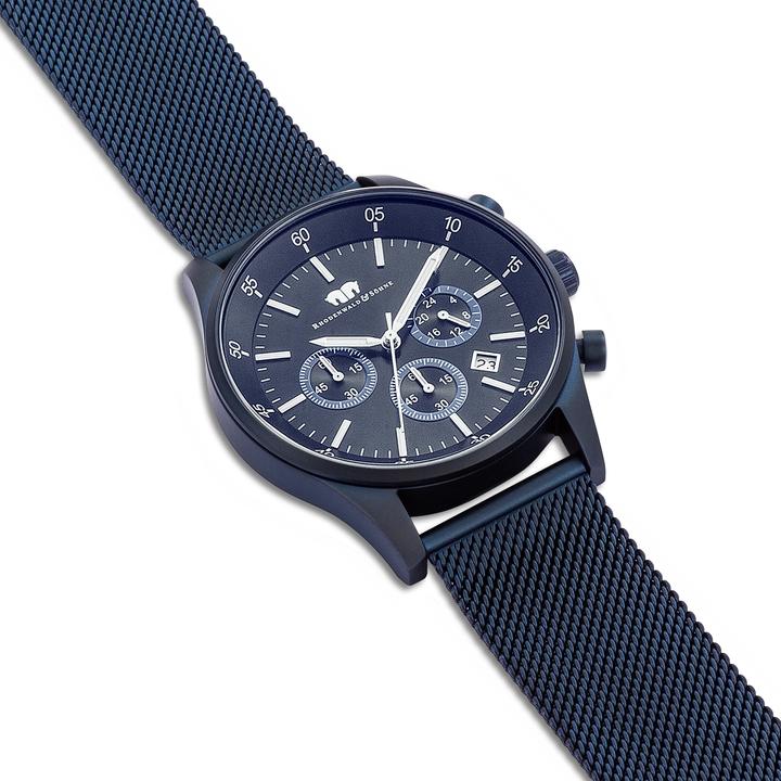Immagine prodotto Cronografo da uomo Goodwill in acciaio inossidabile blu - 26529 (Cronografo, 43 mm)