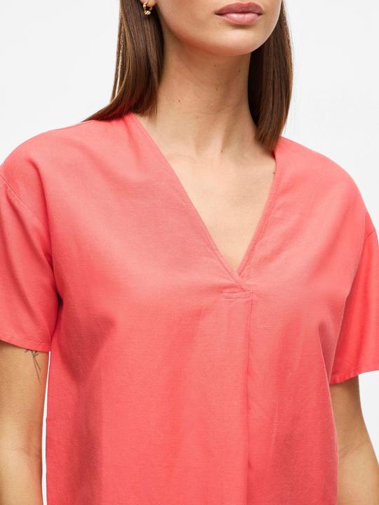 Actual product image Vila V-Ausschnitt Oberteil mit kurzen Ärmeln (40)