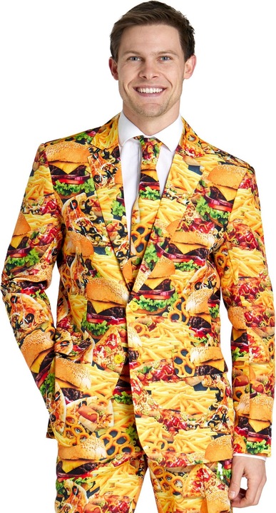 Produktbild OppoSuits Fast Food Partyanzug (L)