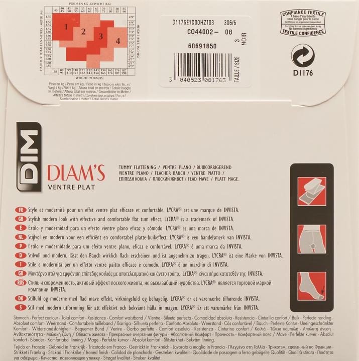 Actual product image DIM Diam’s Ventre Plat (25 DEN, 42 - 44)