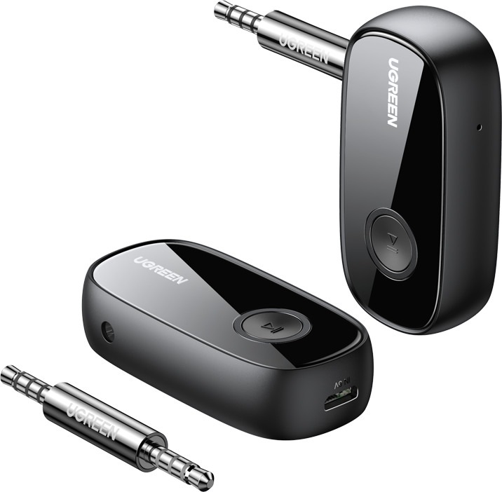 Actual product image Ugreen Bluetooth 5.0 Aux Car Adapter (Receiver)