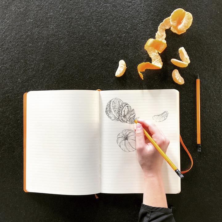 Actual product image Rhodia Rhodiarama (A5, Lined, Soft cover)