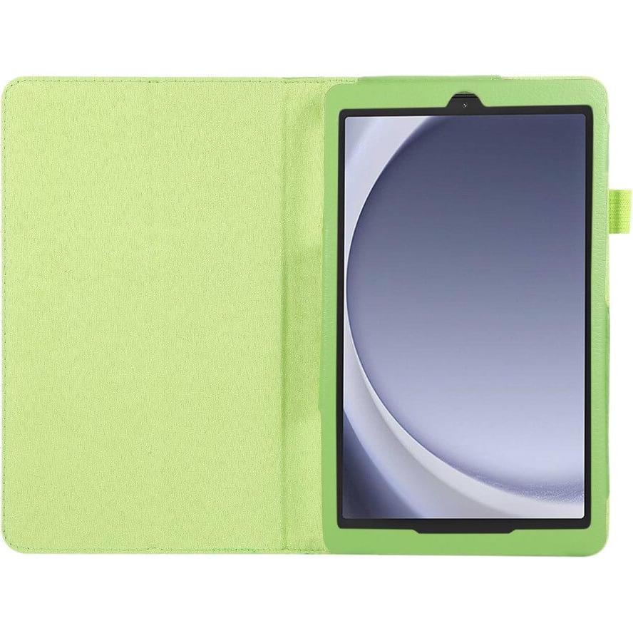 Thumbnail - Cover-Discount Galaxy Tab A9 - Bi-fold Stand Etui grün (Galaxy Tab A9), Tablet Hülle, Grün
