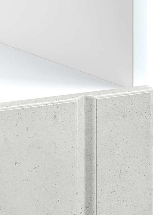 Immagine prodotto vidaXL Mobile da forno Lucca in cemento grigio a base di legno (60 x 46 x 81,5 cm)