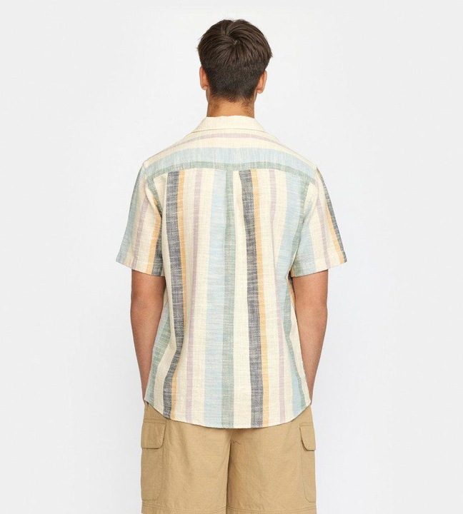 Actual product image Revolution Short-Sleeved Cuban Cotton Shirt (M)