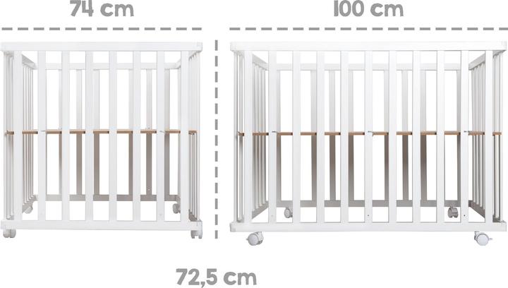 Produktbild Roba Laufgitter (75 cm, 100 cm, Mischholz, MDF)