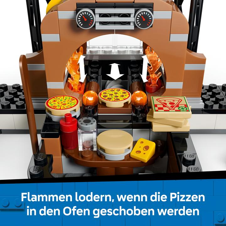 Produktbild LEGO Pizza-Liefererlebnis mit Fahrzeugen (60496)