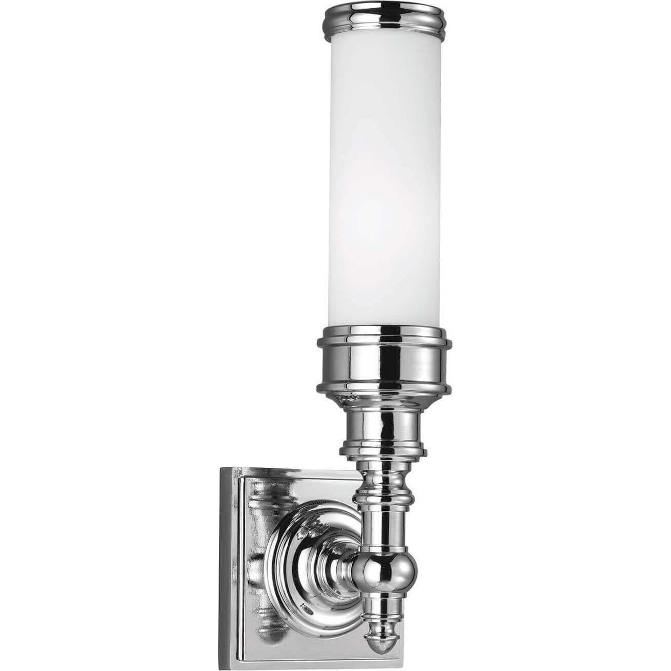 Elstead Lighting, Wandleuchte + Deckenleuchte, Payne LED Wandleuchte G9 Poliertes Chrom IP44 (320 lm, G9)