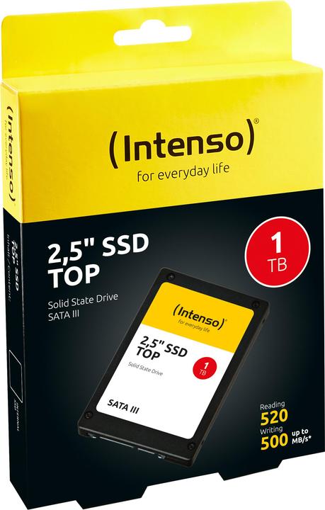 Image du produit Intenso SSD Top 1tb Sata Iii (1000 Go, 2.5")