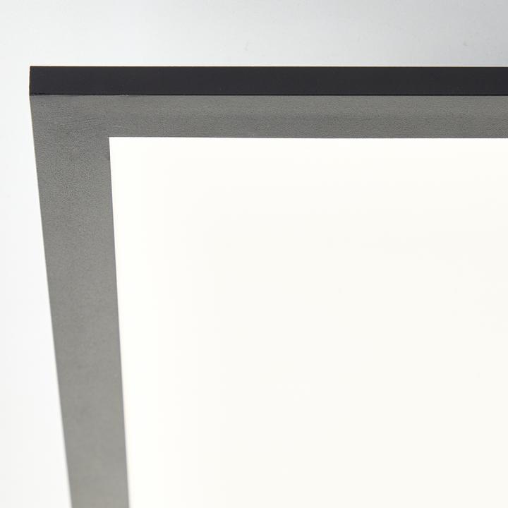 Produktbild Brilliant LED Deckenaufbau-Paneel, 45x45 cm, 2800 lm, 4000 K, Aluminium, schwarz (2800 lm)