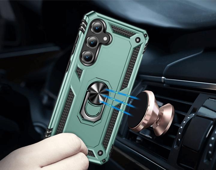 Actual product image Cover-Discount FE - Robust back cover with kickstand (Samsung Galaxy S24 FE)