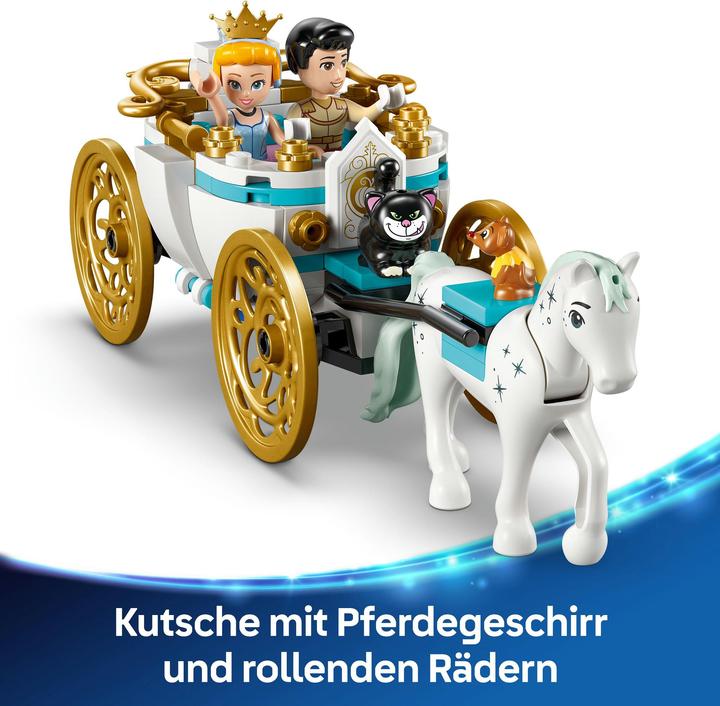 Image du produit LEGO Cinderellas Schloss und Pferdekutsche (43275, LEGO Disney)