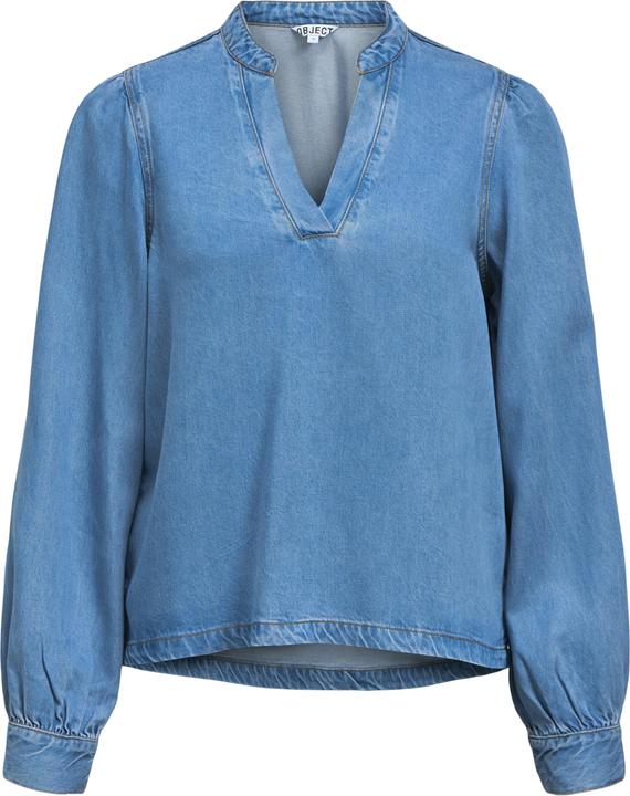 Produktbild Object V-Ausschnitt Jeanshemd (34)