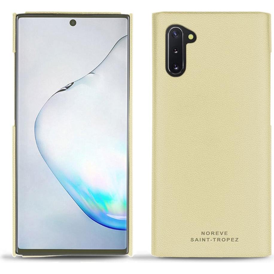 Thumbnail - Noreve Lederschutzhülle (Samsung Galaxy Note 10), Smartphone Hülle, Beige