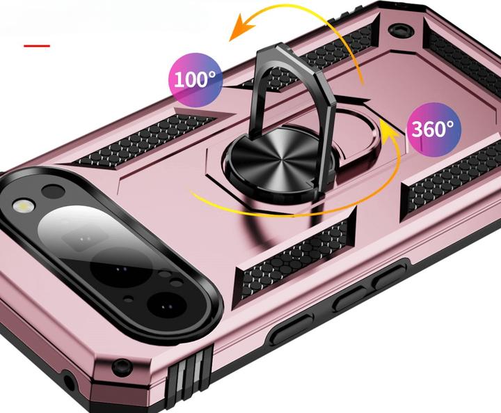 Produktbild Cover-Discount Google Pixel 9 / 9 Pro - Armor Case mit Kickstand (Google Pixel 9, Google Pixel 9 Pro)