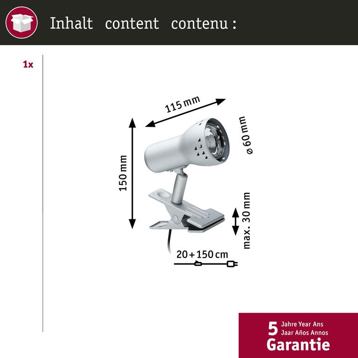 Actual product image Paulmann Assistent Gryps (E14)