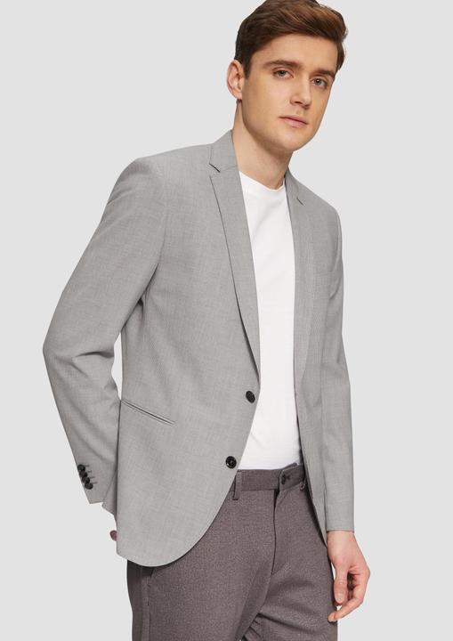 Actual product image S.Oliver Indoor-Sakko s.O ULTIMATE: Anzugsakko mit Hahnentritt-Muster (46)