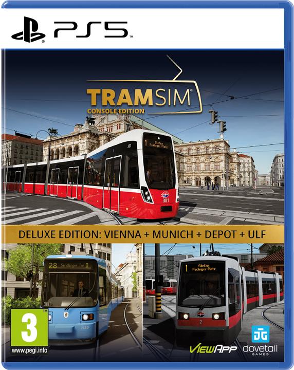 Actual product image Train Sim Deluxe (PS5, DE)
