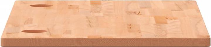 Actual product image vidaXL Schreibtischplatte 110x60x2,5 cm Massivholz (60 x 110 cm)